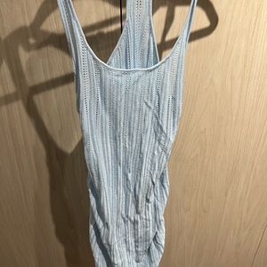 For love and lemons blue knit dress